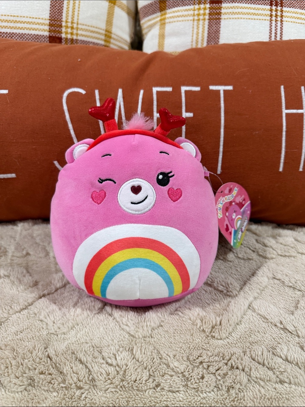 NWT squishmallow care  Bears cheer bear 7” squish